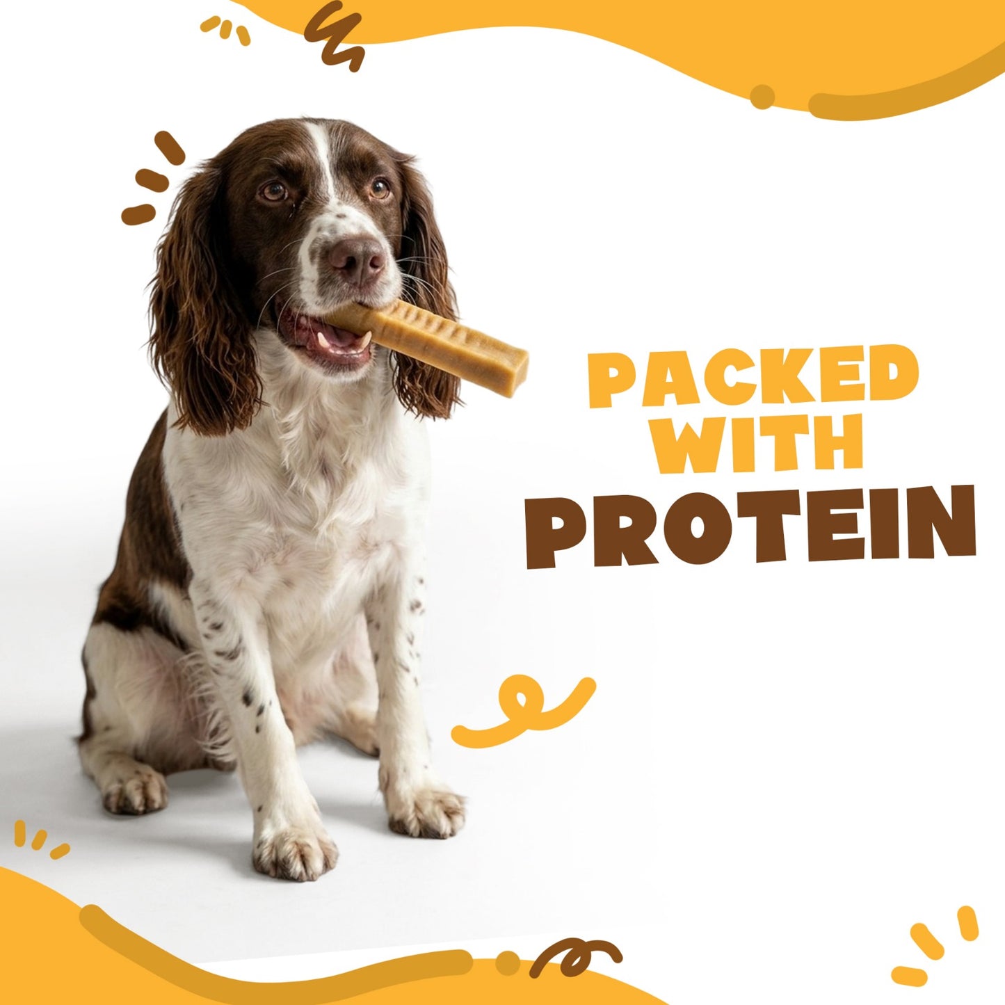 Medium Long-Lasting Single Cheese Bones (65 - 75g) (e)