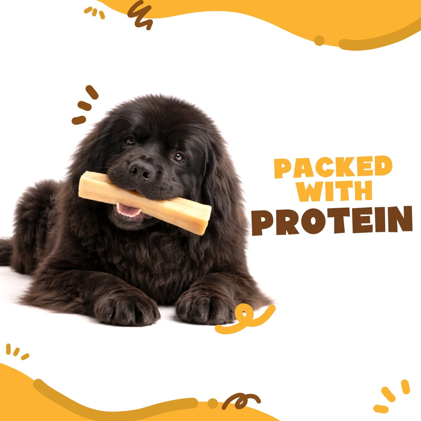 Extra Extra Large Long-Lasting Single Cheese Bones (180 - 220g) (e)