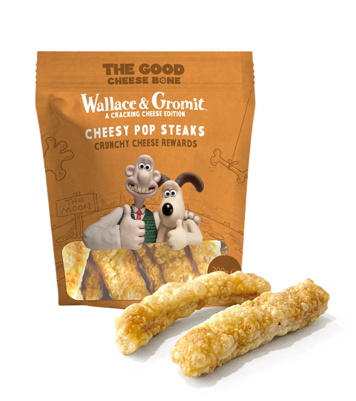 Crunchy Reward Steaks 300gm Pack