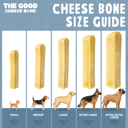 Large Long-Lasting Multipack Cheese Bones