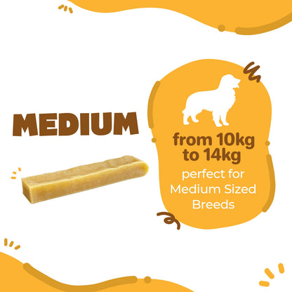 Medium Long-Lasting Single Cheese Bones (65 - 75g) (e)